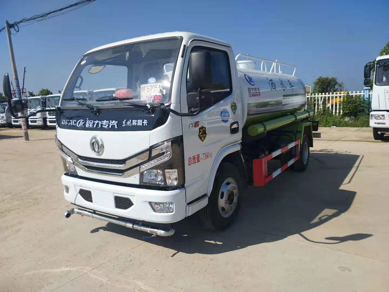 国六东风多利卡5吨洒水车 国六东风多利卡5吨洒水车