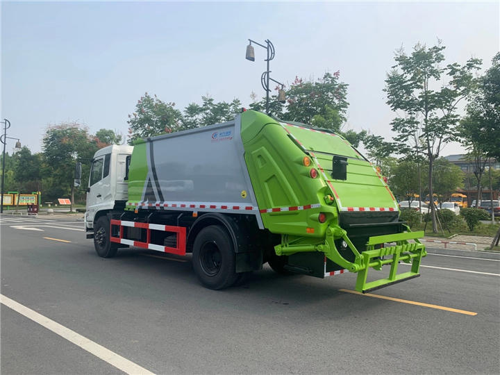 东风天锦12方压缩垃圾车