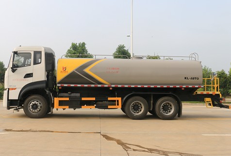 国六东风天龙18方后双桥洒水车图片 国六东风天龙18方后双桥洒水车图片