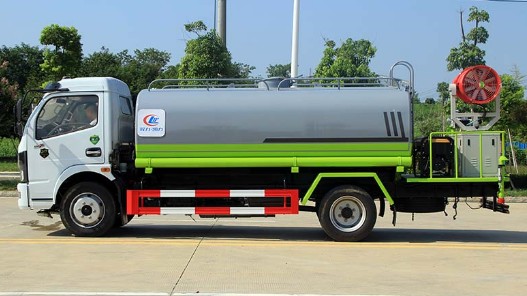 国六东风凯普特K7雾炮洒水车图片 国六东风凯普特K7雾炮洒水车图片