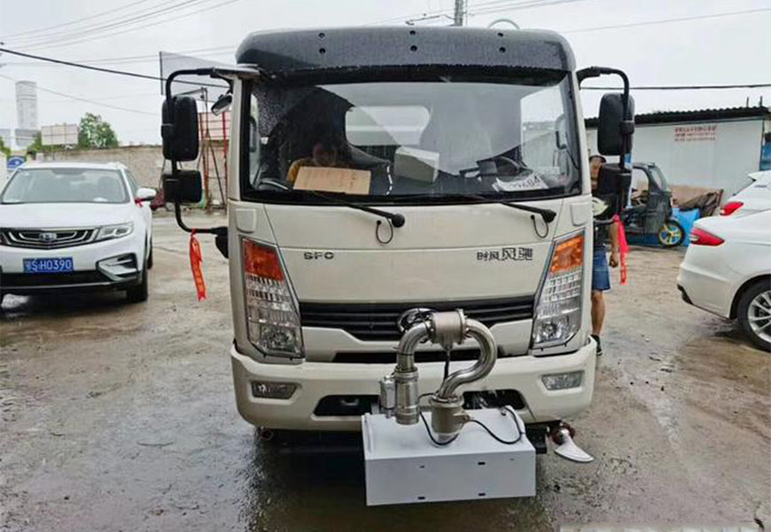 时风7方蓝牌多功能抑尘洒水车图片