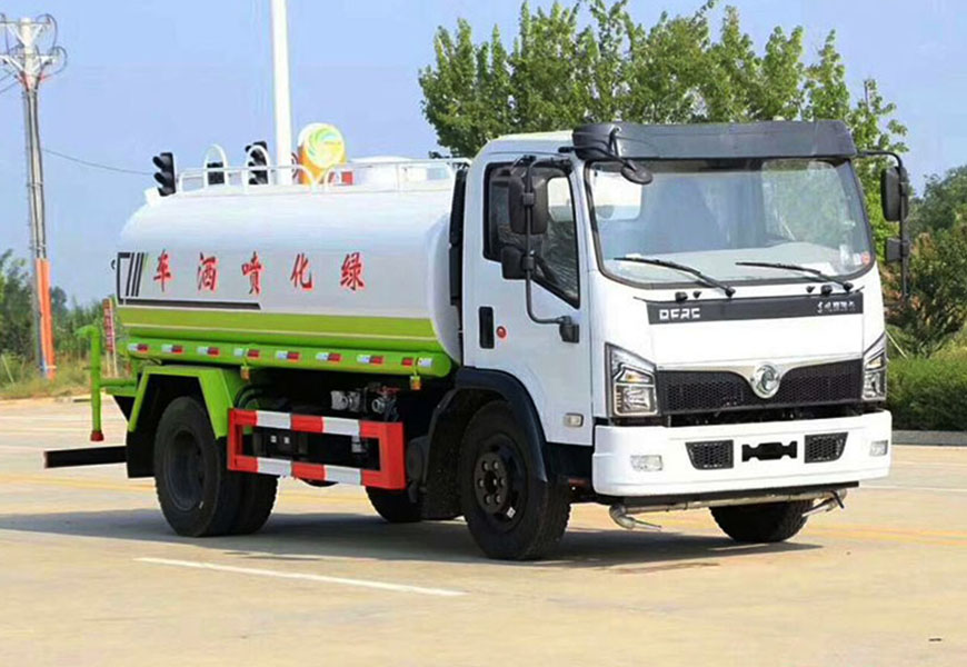国六东风福瑞卡9方洒水车